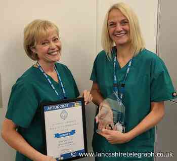 ELHT technicians given award after year of research