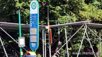 Brandstiftung an Bushaltestelle