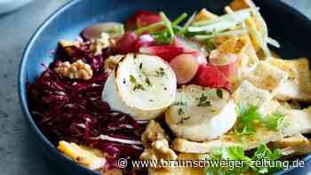 French-Omelette-Bowl mit Ziegenkäse