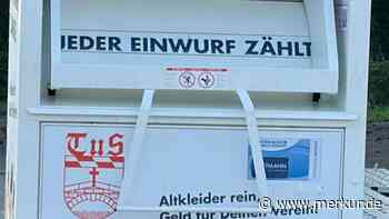 Mit Altkleider-Spenden den Sportverein unterstützen