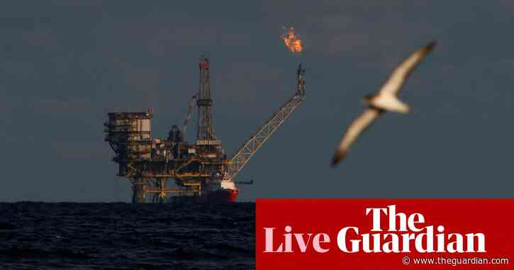 Oil prices drop as aid arrives in Gaza; major Apple supplier faces China tax inquiry – business live