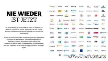 Anzeigen in Bild und Welt: 106 Unternehmen setzen ein Zeichen gegen Antisemitismus