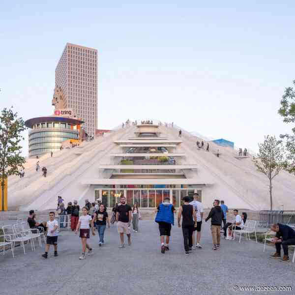 Pyramid of Tirana officially reopens as "monument for the people"