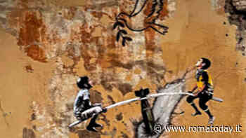 "We Have a Dream": il murales di Harry Greb sulla guerra in Israele