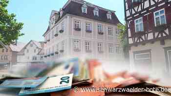 Überraschende Zahlen: Nagolds   Gewerbesteuer sprudelt emsig weiter