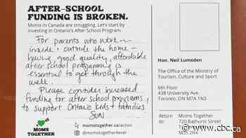 Ontario parent groups call for more funding for after-school programs amid rising cost of living