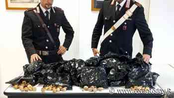 Nasconde 16 chilogrammi di oppio e un'agenda con conti e nomi dei clienti