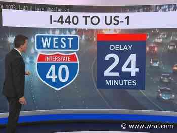 Crash causes delays on I-40 westbound during morning commute