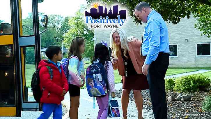 Pat sees what it's like to be Principal for a Day