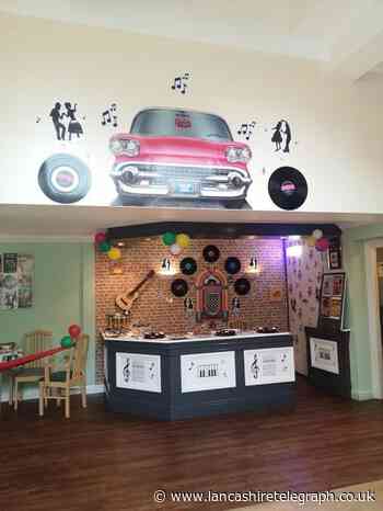 Huncoat nursing home gets new pub music room with piano