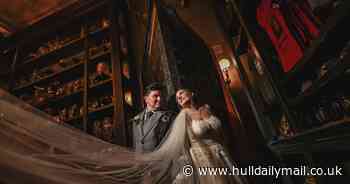 Harry Potter superfans splash £12,000 on dream wedding