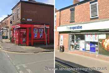 Thieves steal from Co-op and Bargain Booze in Preston