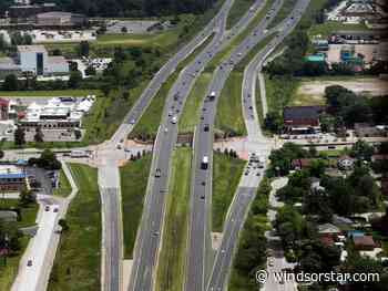 Grass cutting along E.C. Row to last until early November
