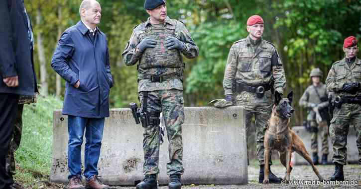 Scholz bei Bundeswehr – Szenario: Truppen zur Nato-Ostflanke