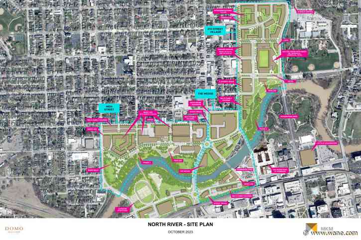 Massive $1.5 billion proposal to remake Fort Wayne north riverfront