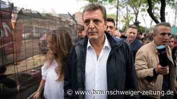 Peronist Massa gewinnt erste Wahlrunde in Argentinien