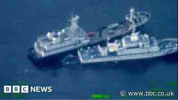 Watch: Boats collide in South China Sea's disputed waters