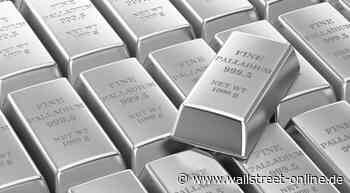Palladium: Edelmetall gibt weiter nach.