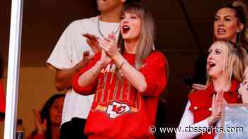 Chiefs' Andy Reid jokes 'Taylor [Swift] can stay around all she wants' after Travis Kelce's big Week 7 game