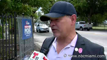 Miami Commission candidate accused of threatening man with gun over campaign signs