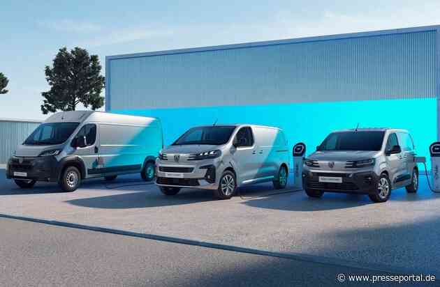 Die neuen PEUGEOT Elektro-Transporter: PEUGEOT E-Partner(1), PEUGEOT E-Expert(1) und PEUGEOT E-Boxer(1)