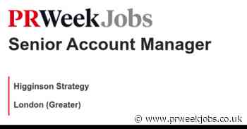 Higginson Strategy: Senior Account Manager