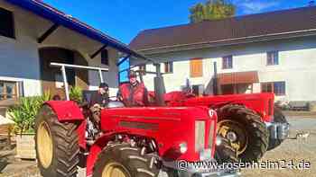 Mühldorfer Familie sammelt in dritter Generation Schlüter-Traktoren: „Der klingt einfach toll!“