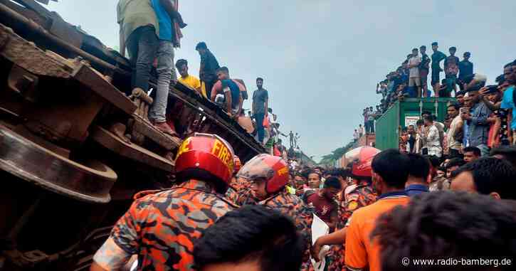 Zugunglück in Bangladesch: Mindestens 17 Tote