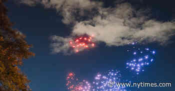 Flight of the Drones Lights Up Central Park