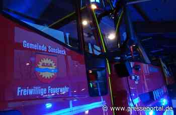 FW Sonsbeck: Verrauchte Wohnung durch angebranntes Essen