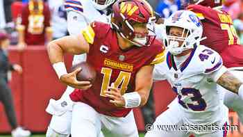 Commanders' Sam Howell on pace to break David Carr's single-season sacked record by significant margin