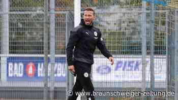 So lief Marc Pfitzners erste Einheit bei Eintracht Braunschweig
