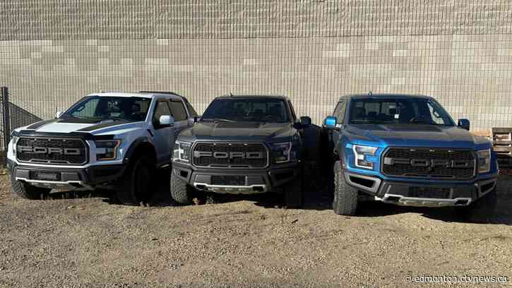 Alta. RCMP warn of Ford Raptors being stolen, re-vinned and sold privately