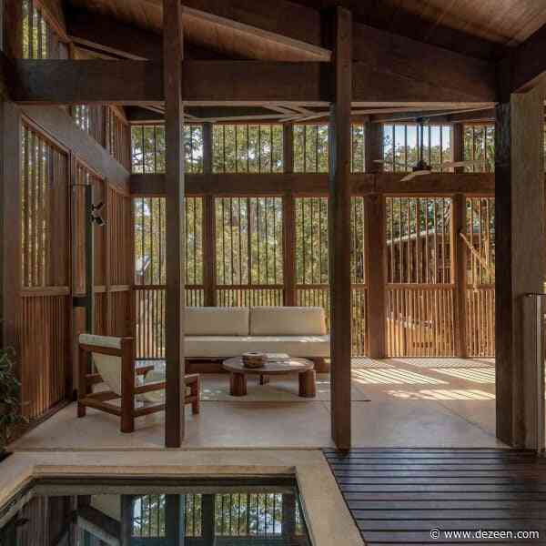 Taller Frida Escobedo completes treehouse-like resort on the Mexican coast