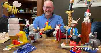 New Brunswick folk artist carves whimsical riddles in father’s memory