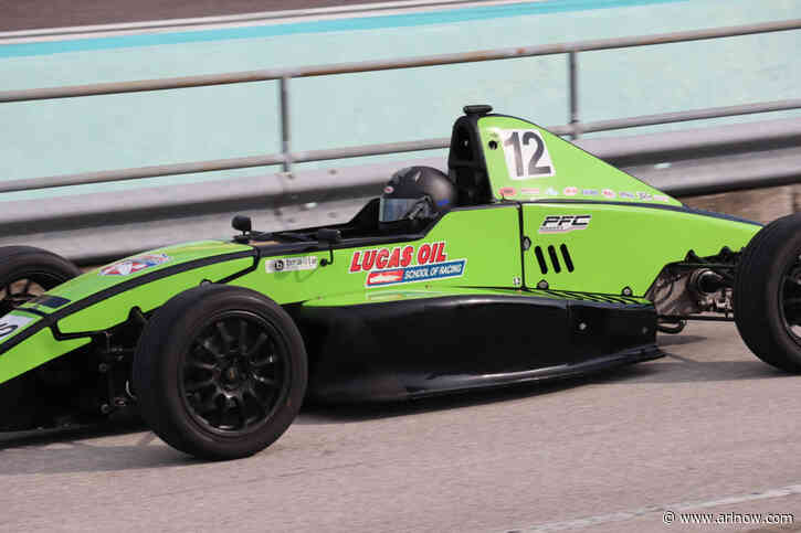 Local teen wins $250k toward his burgeoning career as a race car driver