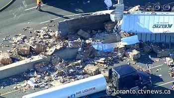 Highway 401 expected to remain closed near Ajax for part of afternoon rush hour: OPP