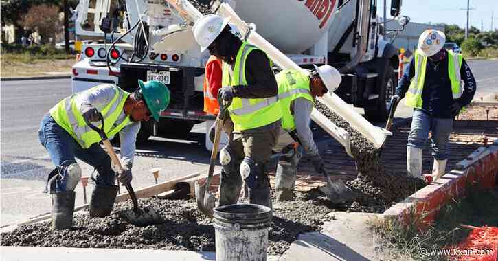 What's 'green' concrete, and how is Austin using it in transportation projects?