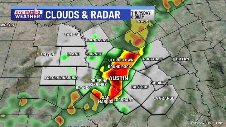 Wet weather pattern continues all week