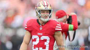 49ers injuries: Christian McCaffrey active vs. Vikings; Deebo Samuel, Trent Williams ruled out