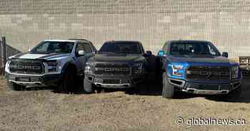Alberta RCMP warning public after three stolen trucks sold online