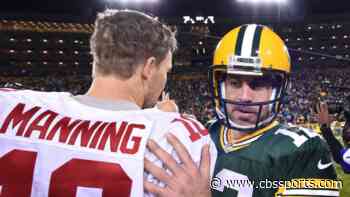 Aaron Rodgers, Eli Manning set to take field together ahead of Jets-Giants showdown in Week 8