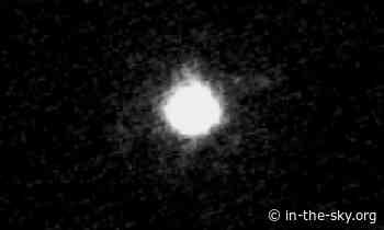 24 Oct 2023 (7 hours away): 136108 Haumea at solar conjunction