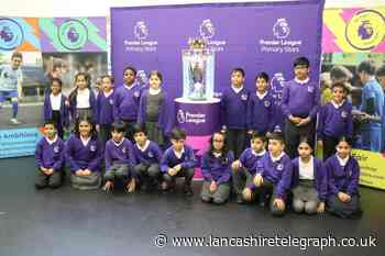 Premier League trophy comes to Blackburn and Darwen schools