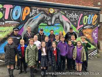 Mural designed by children against hate crime unveiled