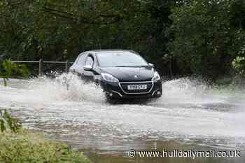Hull weather warning and flood alerts live as 'almost a month's rain' could fall