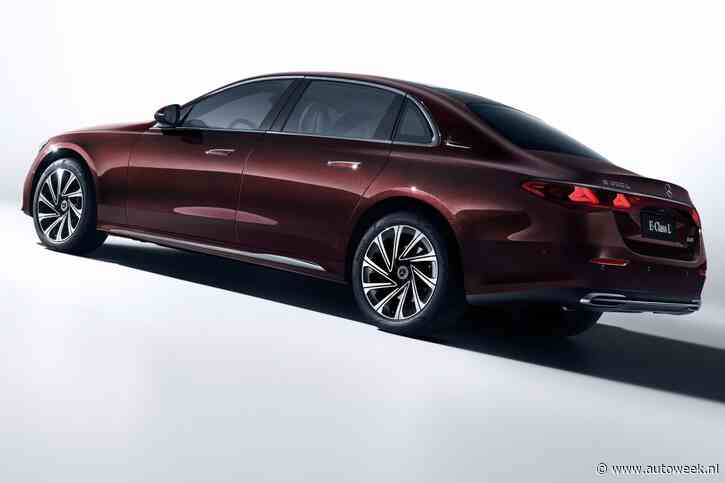 Mercedes-Benz E-klasse nu bijna net zo lang als S-klasse
