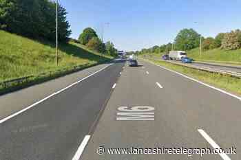Lane closed on the M6 northbound after crash