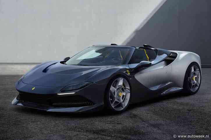 Ferrari SP-8 is unieke roadster op F8-basis