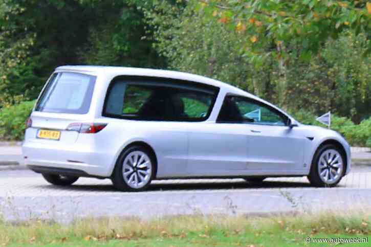 Tesla Model 3 steeds vaker te zien als rouwauto